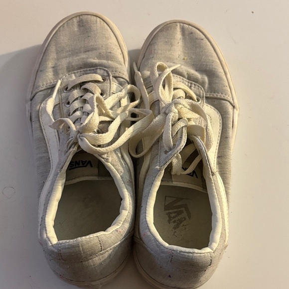 Vans size 7 grey speckled skate shoes - Picture 6 of 7